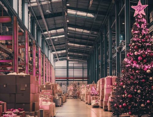 La operación navideña en la logística.